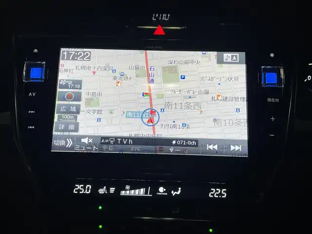 トヨタ ハリアー プレミアム メタル&レザーP 道央・札幌 2017(平29)年 6.7万km スパークリングブラックパールクリスタルシャイン ワンオーナー/4WD/社外メモリナビ(フルセグ、AM、FM、CD、DVD、BT)/バックカメラ/レーダークルーズコントロール/オートマチックハイビーム/プリクラッシュセーフティー/クリアランスソナー(F/R)/レーンディパーチャーアラート/寒冷地仕様/パワーシート(D/N)運転席メモリ付/パワーバックドア/シートヒーター(D/N)/シートクーラー(D/N)/純正18インチAW(サマータイヤ)/純正エンジンスターター/社外ドライブレコーダー(F)/社外後席モニター/ビルトインETC/スペアキー×1