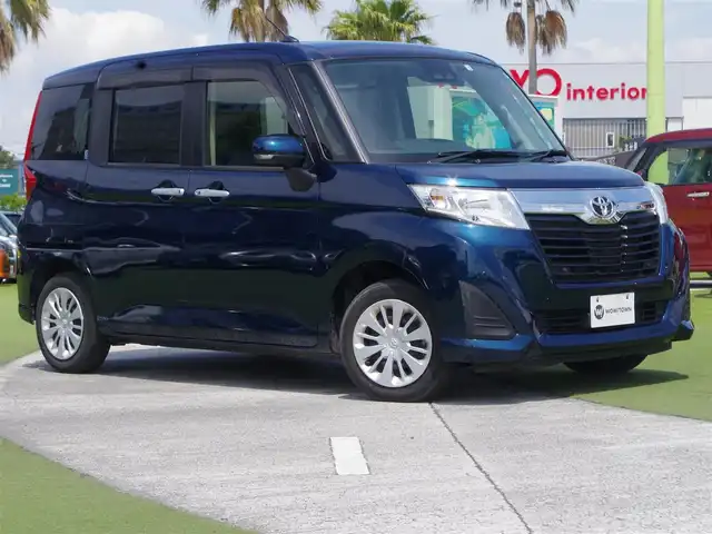 トヨタ ルーミー G 千葉県 2020(令2)年 2.1万km レーザーブルークリスタルシャイン 165/65R14/スマートアシストIII/クルーズコントロール/エコアイドル/両側パワースライドドア/純正SDナビ/ワンセグTV/【CD再生機能　Bluetooth接続】/バックカメラ/ドライブレコーダー（前後撮影）【ZDR-015】/ETC/コーナーセンサー/キーフリーシステム