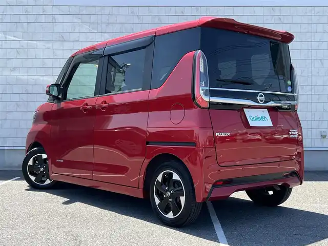 日産 ルークス HWS X プロパイロットED 栃木県 2020(令2)年 1.9万km スパークリングレッドM 純正９インチナビ/全周囲カメラ/衝突軽減/両側ハンズフリーパワースライドドア/レーダークルーズコントロール/コーナーセンサー/フルセグＴＶ/ＣＤ／ＤＶＤ再生/前後ドラレコ/レーンアシスト/ＥＴＣ/純正アルミ/スマートキー/プッシュスタート/LEDオートライト/電動パーキング/ブレーキホールド/フォグランプ/保証書/取扱説明書