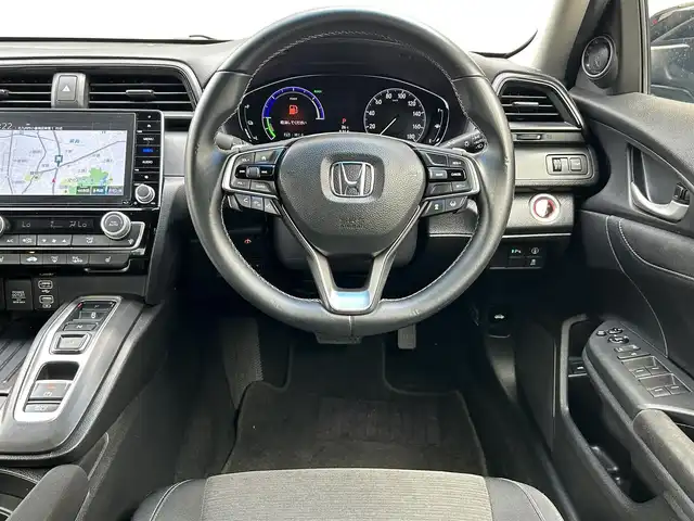 ホンダ インサイト LX 福岡県 2019(平31)年 6.1万km クリスタルブラックパール 純正8インチメモリナビ/　（AM/FM/CD/DVD/Bluetooth/フルセグTV）/バックカメラ/ホンダセンシング/・衝突軽減ブレーキ/・誤発進抑制機能/・後方誤発進抑制機能/・歩行者事故低減ステアリング/・路外逸脱抑制機能/・先行車発進お知らせ機能/・標識認識機能/オートライト/横滑り防止機能/コーナーセンサー/クリアランスソナー/アダプティブクルーズコントロール/純正16インチアルミホイール/シートヒーター（D/N)/ビルトインETC2.0/社外前方ドライブレコーダー/社外フロアマット/パドルシフト/電格ウインカーミラー/プッシュスタート/USB端子×2/電源アダプター×1/ISOFIX/盗難防止装置/スペアキー×1/保証書/取扱説明書/ナビ取扱説明書