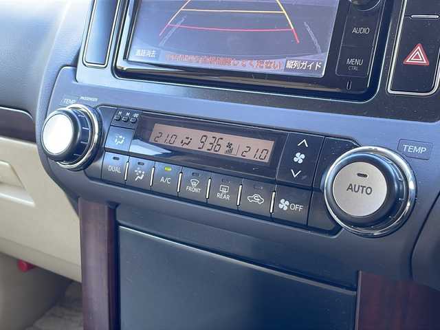 トヨタ ランドクルーザー プラド TX Lパッケージ 秋田県 2015(平27)年 12.7万km ホワイトパールクリスタルシャイン ワンオーナー/純正SDナビ/DVD　CD DTV　BT　ラジオ　/バックカメラ/ビルトインETC/寒冷地仕様/レザーシート/シートヒーター/モデリスタエアロ/クルーズコントロール/フロアマット/ドアバイザー