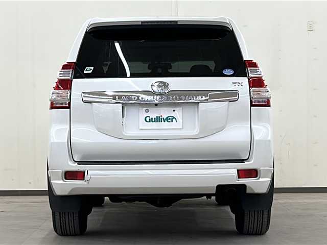 トヨタ ランドクルーザー プラド TX Lパッケージ 道央・札幌 2015(平27)年 12.7万km ホワイトパールクリスタルシャイン ワンオーナー/純正SDナビ/DVD　CD DTV　BT　ラジオ　/バックカメラ/ビルトインETC/寒冷地仕様/レザーシート/シートヒーター/モデリスタエアロ/クルーズコントロール/フロアマット/ドアバイザー