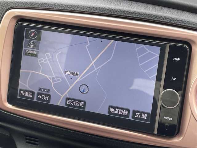 トヨタ ヴィッツ F スマートストップP シエル 愛媛県 2013(平25)年 6.7万km ボルドーマイカメタリック 純正ナビ（NHZD-W62G）/・Bluetooth/・CD/DVD/フルセグTV/バックカメラ/ETC/ドライブレコーダー/純正フロアマット/オートライト