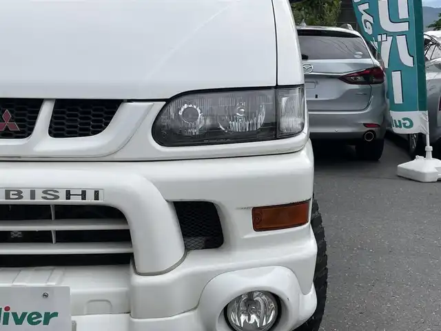 三菱 デリカ スペースギア XR 長野県 1998(平10)年 13.8万km 白 オートステップ/パートタイム４WD/ETC/オーディオ/電動ミラー
