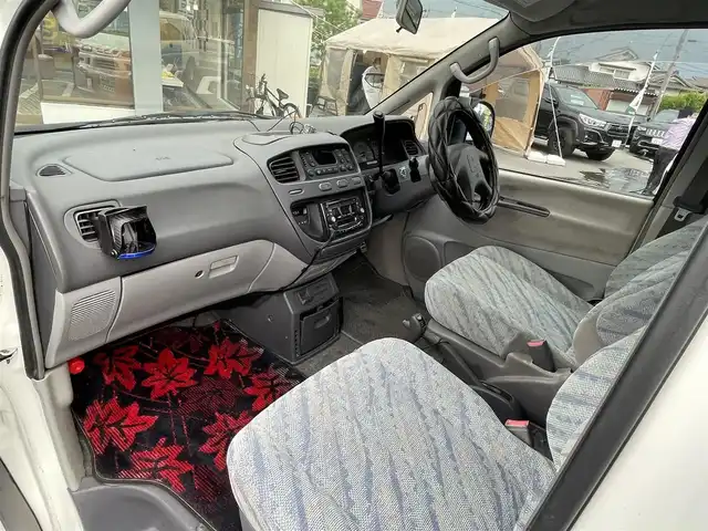 三菱 デリカ スペースギア XR 長野県 1998(平10)年 13.8万km 白 オートステップ/パートタイム４WD/ETC/オーディオ/電動ミラー