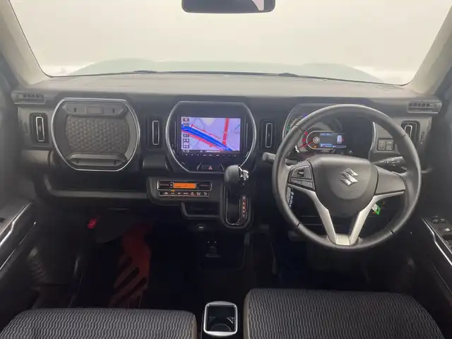 スズキ ハスラー Jスタイル 三重県 2021(令3)年 4万km オフブルーメタリック/ガンメタリック2トーンルーフ 純正8インチナビ/　フルセグTV/CD/DVD/USB/Bluetooth/全方位カメラ/オートAC/前席シートヒーター/革巻ステアリング/デュアルカメラブレーキサポート/純正ビルトインETC/社外前方ドラレコ/スマートキー/プッシュスタート/サイド/カーテンエアバック/ルーフレール