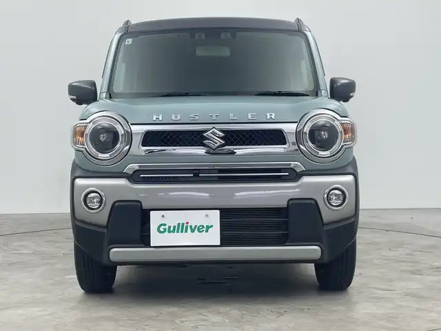 スズキ ハスラー Jスタイル 三重県 2021(令3)年 4万km オフブルーメタリック/ガンメタリック2トーンルーフ 純正8インチナビ/　フルセグTV/CD/DVD/USB/Bluetooth/全方位カメラ/オートAC/前席シートヒーター/革巻ステアリング/デュアルカメラブレーキサポート/純正ビルトインETC/社外前方ドラレコ/スマートキー/プッシュスタート/サイド/カーテンエアバック/ルーフレール