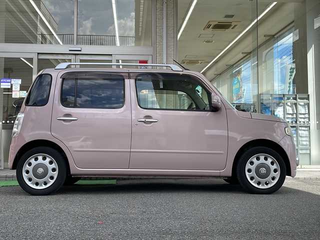ダイハツ ミラ ココア プラスX 高知県 2012(平24)年 8.3万km ムースピンクパール 純正オーディオ/AUX/CD/リモコンキー・スペアキー/ETC/オートエアコン/純正フロアマット/純正ホイールキャップ/ベンチシート