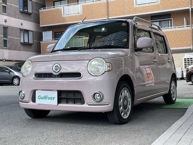 ダイハツ ミラ ココア プラスX 高知県 2012(平24)年 8.3万km ムースピンクパール 純正オーディオ/AUX/CD/リモコンキー・スペアキー/ETC/オートエアコン/純正フロアマット/純正ホイールキャップ/ベンチシート