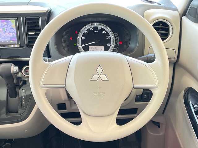 三菱 ｅＫスペース G e－アシスト 埼玉県 2015(平27)年 3.8万km アンティークゴールドM 衝突軽減ブレーキ /ナビ/　　CD/DVD/BT/ワンセグ/片側パワースライドドア /禁煙車