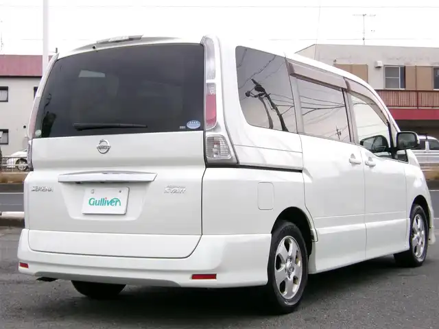 日産 セレナ ハイウェイスター Vセレクション 三重県 2009(平21)年 10.1万km ホワイトパール ♪ワンオーナー/インテリキー×2/両側パワースライドドア/純正メーカーナビ/・DTV・CD録音/・DVD再生/・バックカメラ/AC100V/革調シートカバー/純正15インチAW/HIDヘッドライト/フォグライト/オートライト/ウィンカーミラー/電格ミラー/革巻ステアリング/ステアリングスイッチ/プライバシーガラス/フロアマット/ドアバイザー/ビルトインETC