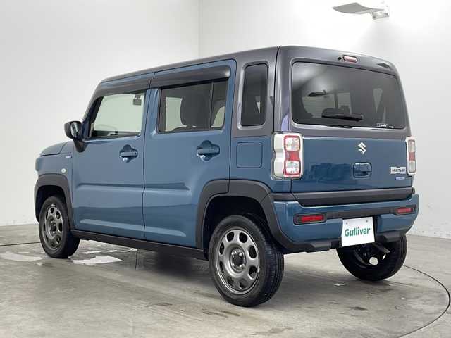 スズキ ハスラー HYBRID G 兵庫県 2021(令3)年 4万km デニムブルー ガンメタリック 2トーン 純正ディスプレイオーディオ　/前後ドライブレコーダー　/ビルドインETC　/シートヒーター　/純正アルミホイール　/革巻きステアリング　/Bluetoothオーディオ　/純正フロアマット　/スマートキー　/オートライト