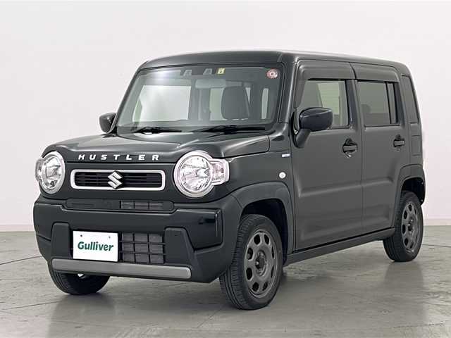スズキ ハスラー HYBRID G 宮城県 2020(令2)年 4.5万km ブルーイッシュブラックパール3 デュアルカメラブレーキアポート/スズキセーフティサポート	/・車線逸脱抑制制御機能	/・車線逸脱警報機能	/・パーキングソナー	/・横滑り防止装置/・ハイビームアシスト	/カロッツェリアオーディオ/・CD.USB.AUX/前席シートヒーター/アイドリングストップ/プッシュスタート/スマートキー/純正15inAW/純正フロアマット/ドアバイザー/電動格納ミラー