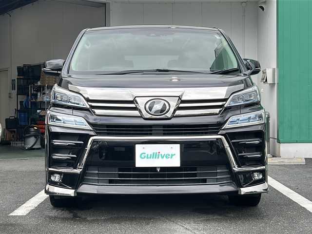 トヨタ ヴェルファイア Z Gエディション 京都府 2018(平30)年 4万km ブラック 社外ナビ（ＡＬＰＩＮＥ）　/衝突軽減装置　/後席モニター　/サンルーフ　/両側電動スライドドア　/本革シートドライブレコーダー　/シートヒーター　/クリアラスソナー　/バックカメラ　/パワーシート/ＥＴＣ