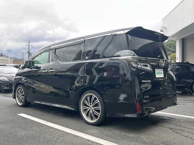 トヨタ ヴェルファイア Z Gエディション 京都府 2018(平30)年 4万km ブラック 社外ナビ（ＡＬＰＩＮＥ）　/衝突軽減装置　/後席モニター　/サンルーフ　/両側電動スライドドア　/本革シートドライブレコーダー　/シートヒーター　/クリアラスソナー　/バックカメラ　/パワーシート/ＥＴＣ