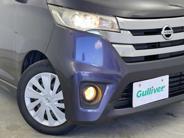 日産 デイズ ハイウェイスターX 新潟県 2014(平26)年 9.1万km パープル プッシュスタート/純正7インチSDナビゲーション(MM114D-W)/AM/FM/CD/BT/フルセグTV/バックビューモニター/アイドリングストップ/オートライト/ベンチシート