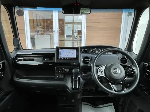 ホンダ Ｎ ＢＯＸ カスタム L 宮崎県 2022(令4)年 3.8万km クリスタルブラックパール 純正ナビ/CD/DVD/HDMI/Bluetooth/フルセグTV/バックカメラ/両側パワースライドドア/ホンダセンシング/アダプティブクルーズコントロール/衝突被害軽減ブレーキ/車線維持支援システム/LEDオートヘッドライト/フォグランプ/スマートキー/ETC