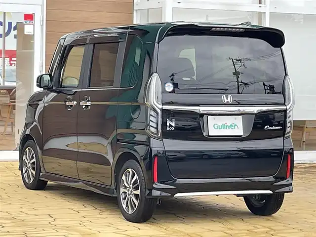 ホンダ Ｎ ＢＯＸ カスタム L 宮崎県 2022(令4)年 3.8万km クリスタルブラックパール 純正ナビ/CD/DVD/HDMI/Bluetooth/フルセグTV/バックカメラ/両側パワースライドドア/ホンダセンシング/アダプティブクルーズコントロール/衝突被害軽減ブレーキ/車線維持支援システム/LEDオートヘッドライト/フォグランプ/スマートキー/ETC