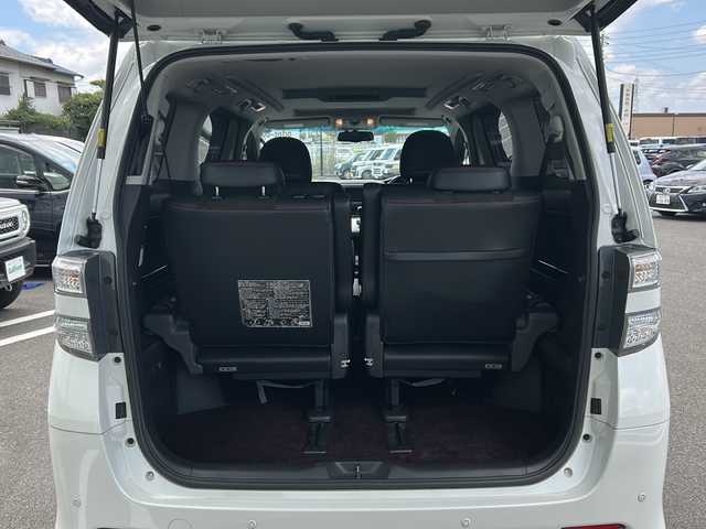 トヨタ ヴェルファイア 2．4Z ゴールデンアイズⅡ 岐阜県 2013(平25)年 12.2万km ホワイトパールクリスタルシャイン 純正８インチナビ/フルセグテレビ/サンルーフ/ETC/クルーズコントロール/コーナーセンサー/電動リアゲート/ハーフレザーシート/純正アルミホイール/両側パワースライドドア/ウィンカーミラー/ドアバイザー/プッシュスタート/スマートキー/オットマン