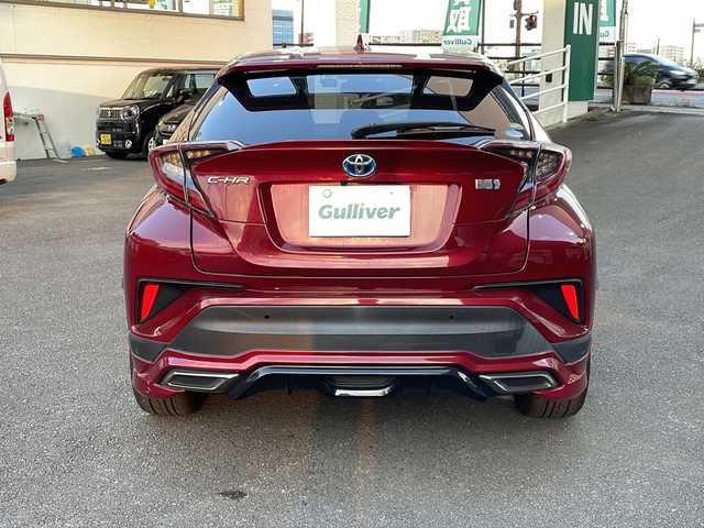 トヨタ Ｃ－ＨＲ G 宮崎県 2017(平29)年 4.5万km センシュアルレッドマイカ SDナビ Bluetooth フルセグTV バックカメラ BSM モデリスタフルエアロ 前後ドライブレコーダー 前後コーナーセンサー ETC CDチェンジャー 純正アルミホイール 純正フロアマット