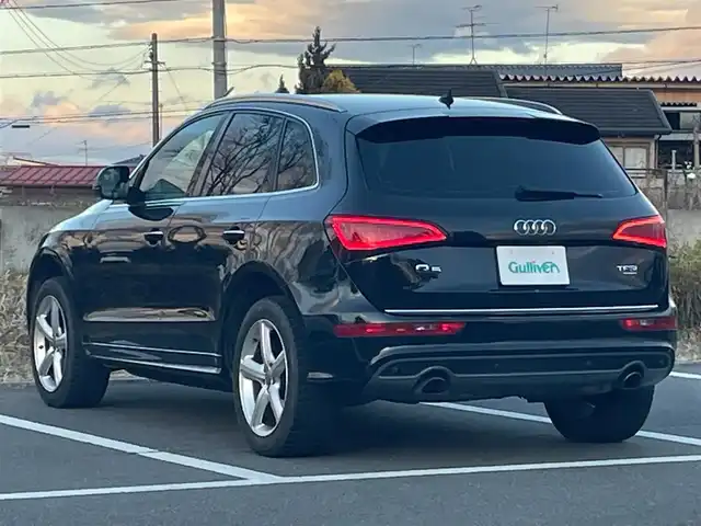 アウディ Ｑ５ 2．0 TFSI クワトロ 福島県 2014(平26)年 13万km ミトスブラックメタリック 純正HDDナビ/BT/MSV/フルセグTV/スマートキー/追従クルーズコントロール/ETC/プッシュスタート/純正フロアマット/D席パワーシート/シートメモリー/ハーフレザーシート/オートライト/ブレーキホールド/電格ミラー/バックカメラ/サイズカメラ