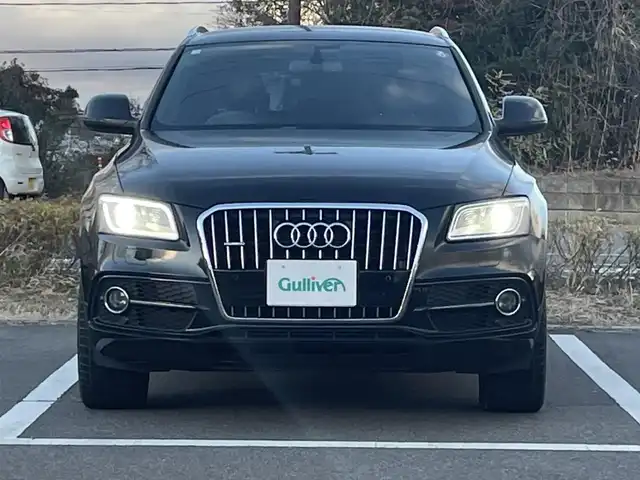 アウディ Ｑ５ 2．0 TFSI クワトロ 福島県 2014(平26)年 13万km ミトスブラックメタリック 純正HDDナビ/BT/MSV/フルセグTV/スマートキー/追従クルーズコントロール/ETC/プッシュスタート/純正フロアマット/D席パワーシート/シートメモリー/ハーフレザーシート/オートライト/ブレーキホールド/電格ミラー/バックカメラ/サイズカメラ