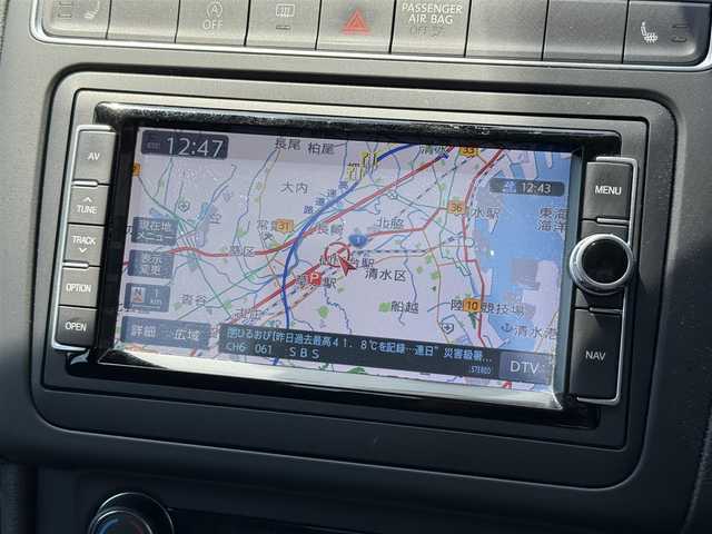フォルクスワーゲン ポロ TSIハイライン マイスター 静岡県 2017(平29)年 4.3万km グレー ワンオーナー/ハーフレザーシート/純正ナビ/(CD/DVD/Bluetooth/フルセグ)/バックカメラ /アダプティブクルーズコントロール/シートヒーター/キーレスキー/ETC/ドライブレコーダー/純正フロアマット/純正16インチアルミホイール/保証書/取説/スペアキー