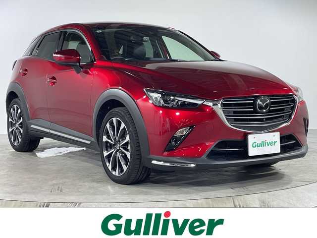 マツダ ＣＸ－３ 20SプロアクティブSパッケージ 福岡県 2019(令1)年 4万km ソウルレッドクリスタルM 純正ナビゲーション/フルセグテレビ/全方位モニター/CD DVD BT/ヘッドアップディスプレイ/ハンドルヒーター/シートヒーター/革巻きステアリング/パトルシフト/ステアリングスイッチ/レーダークルーズコントロール/コーナーセンサー/ハーフレザーシート/ETC
