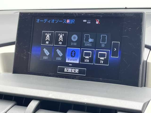 レクサス ＮＸ 200t 千葉県 2016(平28)年 6.8万km グラファイトブラックガラスフレーク 純正メーカーナビ/フルセグTV BT CD DVD AUX/バックカメラ /衝突軽減ブレーキ/レーダークルーズコントロール/前後ドライブレコーダー/前席パワーシート/アイドリングストップ/革巻きハンドル/ステアリングスイッチ/パドルシフト/純正アルミホイール/LEDヘッドライト/スマートキー/プッシュスタート