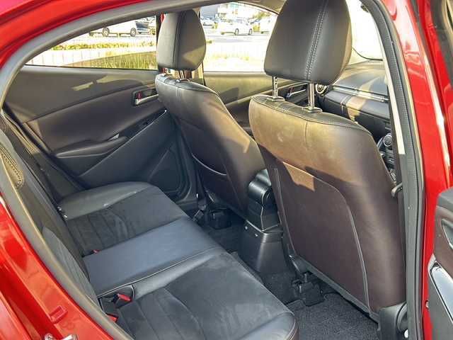 マツダ デミオ XD ツーリング Lパッケージ 静岡県 2018(平30)年 4.6万km ソウルレッドクリスタルM 【メーカーOP】/CD/DVDプレーヤー＋地上デジタルテレビチューナー/360度ビューモニター＋フロントパーキングセンサー/アダプティブLEDヘッドライト/スマートブレーキサポート/マツダレーダークルーズコントロール/【主要装備】/純正ナビ　/ブラインドスポットビューモニター　/ＬＥＤフォグランプ　/前席シートヒーター　/ＥＴＣ　/革巻きステアリング　/パドルシフト/プッシュスタート/スマートキー/純正16インチアルミ