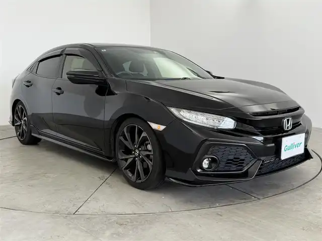 ホンダ シビック ハッチバック ホンダセンシング 愛知県 2018(平30)年 3.5万km クリスタルブラックパール ホンダセンシング/社外メモリナビ/フルセグTV/DVD/Bluetooth/CD/車高調/純正サス積み込み/バックカメラ/ビルトインETC/ドライブレコーダー/シートヒーター/LEDオートライト/純正18インチAW/純正アルミホイール/純正フロアマット/アイドリングストップ/スマートキー/スペアキー/保証書/取説