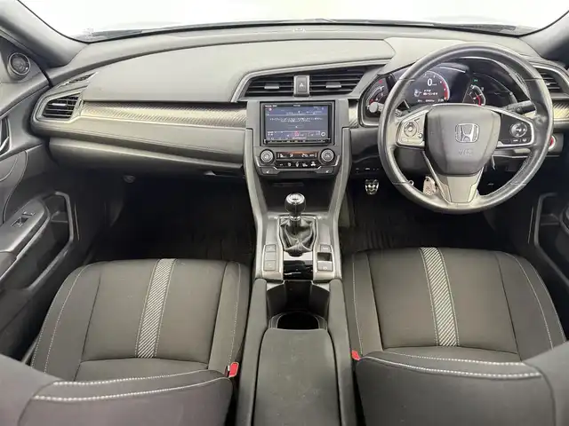 ホンダ シビック ハッチバック ホンダセンシング 愛知県 2018(平30)年 3.5万km クリスタルブラックパール ホンダセンシング/社外メモリナビ/フルセグTV/DVD/Bluetooth/CD/車高調/純正サス積み込み/バックカメラ/ビルトインETC/ドライブレコーダー/シートヒーター/LEDオートライト/純正18インチAW/純正アルミホイール/純正フロアマット/アイドリングストップ/スマートキー/スペアキー/保証書/取説