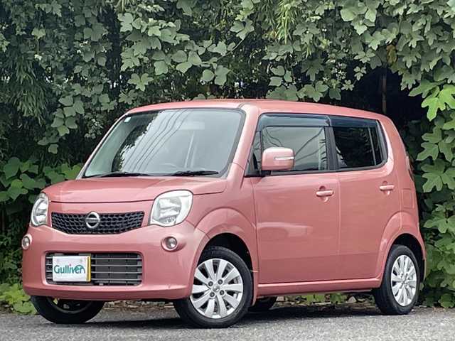 日産 モコ X 大分県 2015(平27)年 2.4万km モコピーチ 純正ディスプレイオーディオ/バックカメラ/スマートキー/エンジンプッシュスタート/純正14インチアルミホイール/アイドリングストップ