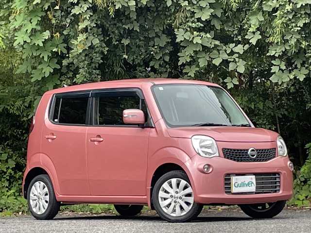 日産 モコ X 大分県 2015(平27)年 2.4万km モコピーチ 純正ディスプレイオーディオ/バックカメラ/スマートキー/エンジンプッシュスタート/純正14インチアルミホイール/アイドリングストップ