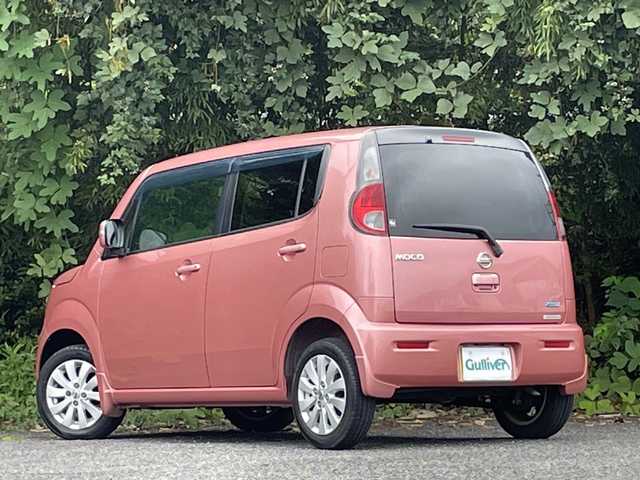 日産 モコ X 大分県 2015(平27)年 2.4万km モコピーチ 純正ディスプレイオーディオ/バックカメラ/スマートキー/エンジンプッシュスタート/純正14インチアルミホイール/アイドリングストップ
