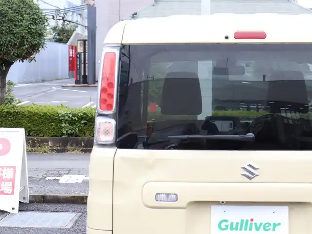スズキ スペーシア HYBRID G 神奈川県 2019(令1)年 1.6万km シフォンアイボリーM ワンオーナー /バックカメラ/ETC /社外メモリナビ/Bluetoothオーディオ/DVDナビ/フルセグテレビ//アイドリングストップ/ドアバイザー/プッシュスタート/純正フロアマット/保証書/取説/スペアキー/記録簿(R2/3/4/5/6/全ディーラー)