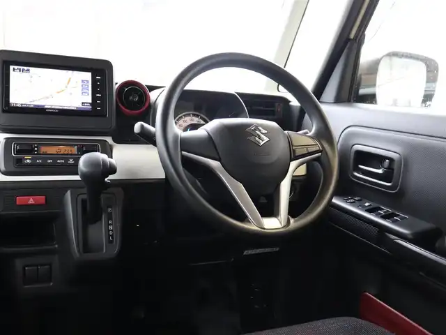 スズキ スペーシア HYBRID G 神奈川県 2019(令1)年 1.6万km シフォンアイボリーM ワンオーナー /バックカメラ/ETC /社外メモリナビ/Bluetoothオーディオ/DVDナビ/フルセグテレビ//アイドリングストップ/ドアバイザー/プッシュスタート/純正フロアマット/保証書/取説/スペアキー/記録簿(R2/3/4/5/6/全ディーラー)