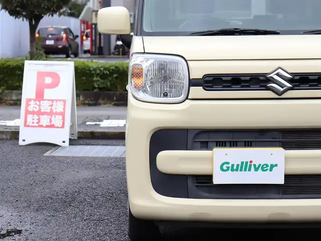 スズキ スペーシア HYBRID G 神奈川県 2019(令1)年 1.6万km シフォンアイボリーM ワンオーナー /バックカメラ/ETC /社外メモリナビ/Bluetoothオーディオ/DVDナビ/フルセグテレビ//アイドリングストップ/ドアバイザー/プッシュスタート/純正フロアマット/保証書/取説/スペアキー/記録簿(R2/3/4/5/6/全ディーラー)