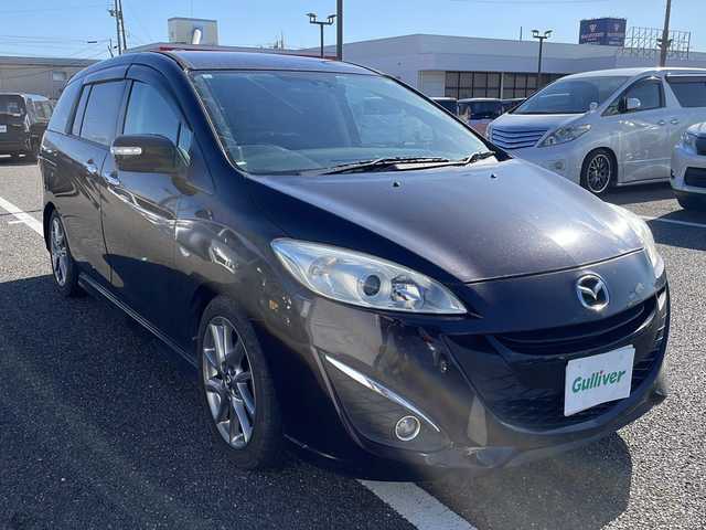 マツダ プレマシー 20S スカイアクティブ Lパック 島根県 2013(平25)年 13万km ラディアントエボニーマイカ