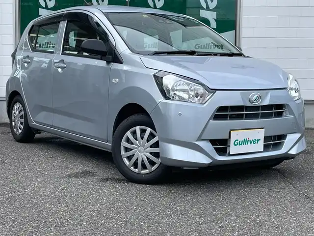 ダイハツ ミラ イース L SAⅢ 新潟県 2023(令5)年 0.5万km ブライトシルバーメタリック ワンオーナー/純正ホイール装着/ドライブレコーダー/コーナーセンサー/フロアマット/オートハイビーム/レベライザー/アイドリングストップ/ドアバイザー