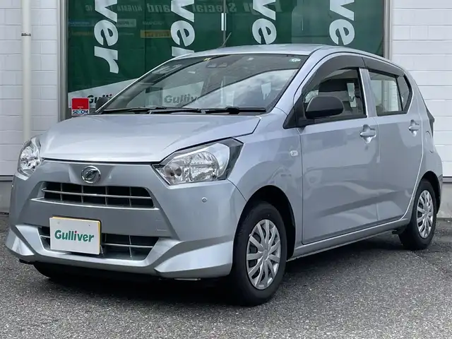 ダイハツ ミラ イース L SAⅢ 新潟県 2023(令5)年 0.5万km ブライトシルバーメタリック ワンオーナー/純正ホイール装着/ドライブレコーダー/コーナーセンサー/フロアマット/オートハイビーム/レベライザー/アイドリングストップ/ドアバイザー
