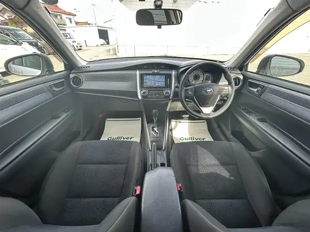 トヨタ カローラ フィールダー 1．5G 山形県 2014(平26)年 12.4万km スーパーホワイトⅡ ４WD/社外SDナビ/フルセグTV/FM/AM/DVD/Bluetooth/横ブレ防止装置/社外マット/純正バイザー/Allパワーウィンドゥ/ETC/バックカメラ/ダブルエアバックサイド