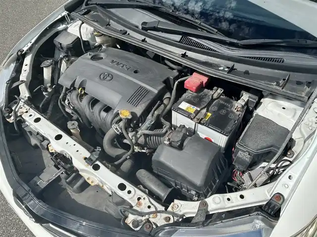 トヨタ カローラ フィールダー 1．5G 山形県 2014(平26)年 12.4万km スーパーホワイトⅡ ４WD/社外SDナビ/フルセグTV/FM/AM/DVD/Bluetooth/横ブレ防止装置/社外マット/純正バイザー/Allパワーウィンドゥ/ETC/バックカメラ/ダブルエアバックサイド