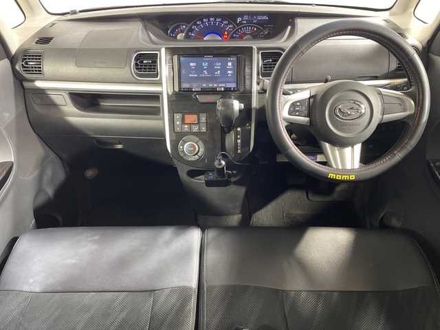 ダイハツ タント カスタム RS トップED SAⅡ 神奈川県 2015(平27)年 15.1万km ブラックマイカメタリック スマートアシストII/バックカメラ/両側パワースライドドア/ターボ/LEDライト/ETC/スマートキー/社外前後ドラレコ/純正フロアマット/ステアリングスイッチ/プッシュスタート/取扱説明書/オートライト/ドアバイザー/電格ミラー