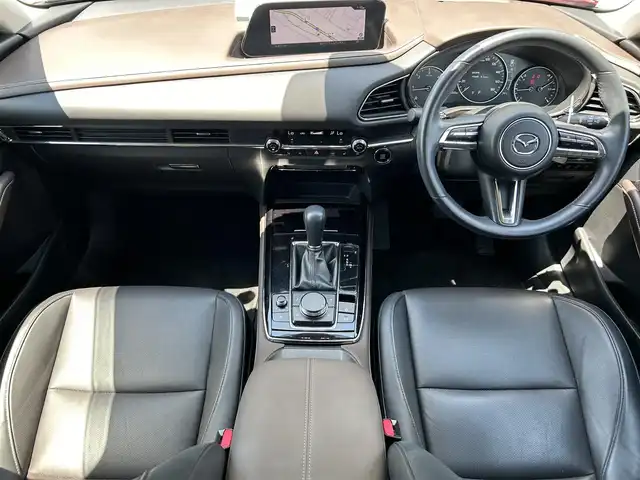 マツダ ＣＸ－３０ XD Lパッケージ 奈良県 2020(令2)年 4.3万km ソウルレッドクリスタルM １０．２５純正ナビ　/フルセグテレビ　/ｂｌｕｅｔｏｏｔｈ　/ＨＤＭＩ　/前方ドライブレコーダー　/社外ＥＴＣ　/パワーシート　/メモリーシート　/革シート　/ステアリングヒーター　/パドルシフト　/パワーバックドア/オートホールド/USBポート/i-ACTIVSENSE（アイ・アクティブセンス/コーナーセンサー/BSM