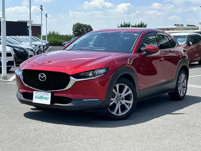 マツダ ＣＸ－３０ XD Lパッケージ 奈良県 2020(令2)年 4.3万km ソウルレッドクリスタルM １０．２５純正ナビ　/フルセグテレビ　/ｂｌｕｅｔｏｏｔｈ　/ＨＤＭＩ　/前方ドライブレコーダー　/社外ＥＴＣ　/パワーシート　/メモリーシート　/革シート　/ステアリングヒーター　/パドルシフト　/パワーバックドア/オートホールド/USBポート/i-ACTIVSENSE（アイ・アクティブセンス/コーナーセンサー/BSM
