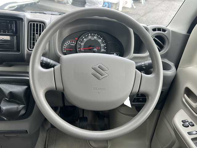 スズキ エブリイ JOIN 岐阜県 2025(令7)年 0.1万km パールホワイト 社外オーディオ/Bluetooth/CD/ワンオーナー/純正マット/純正ドアバイザー/シートヒーター/横滑り防止装置/車線逸脱警報装置/電動格納ミラー/オートライト/衝突軽減ブレーキ/コーナーセンサー