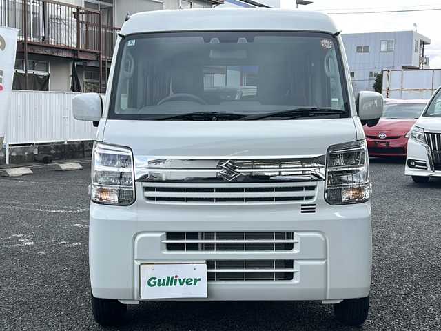 スズキ エブリイ JOIN 岐阜県 2025(令7)年 0.1万km パールホワイト 社外オーディオ/Bluetooth/CD/ワンオーナー/純正マット/純正ドアバイザー/シートヒーター/横滑り防止装置/車線逸脱警報装置/電動格納ミラー/オートライト/衝突軽減ブレーキ/コーナーセンサー