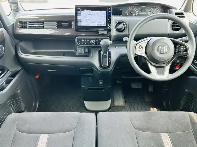 ホンダ Ｎ ＢＯＸ カスタム G L ホンダセンシング 奈良県 2020(令2)年 2.8万km プラチナホワイトパール ワンオーナー/純正8インチナビ　/フルセグ　/DVD　/Bluetooth　/USB入力端子　/バックカメラ　/ETC　/ドライブレコーダー　/片側パワースライドドア/ベンチシート　/前席シートヒーター　/純正フロアマット　/純正アルミホイール　/衝突被害軽減ブレーキ/横滑り防止装置/車線逸脱警報/オートLEDライト/W+サイド+カーテンエアバッグ/保証書/取扱説明書/スペアキー1本