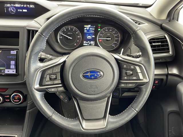 スバル インプレッサ スポーツ 2．0i－L アイサイト 兵庫県 2018(平30)年 4.1万km クリスタルホワイトP ・社外ナビ/CD/DVD/Bluetooth/TV/・前方ドライブレコーダー/・ETC/・バックカメラ/・前席シートヒーター/・前席パワーシート/・左右独立エアコン/・パドルシフト/・革巻きステアリング/・ステアリングスイッチ/・横滑り防止装置/・アイサイト/・衝突被害軽減システム/・レーダークルーズコントロール/・純正フロアマット/・アイサイト/・LEDオートライト/・ヘッドライトレベライザー/・アイドリングストップ/・PCS/・レーンキープアシスト